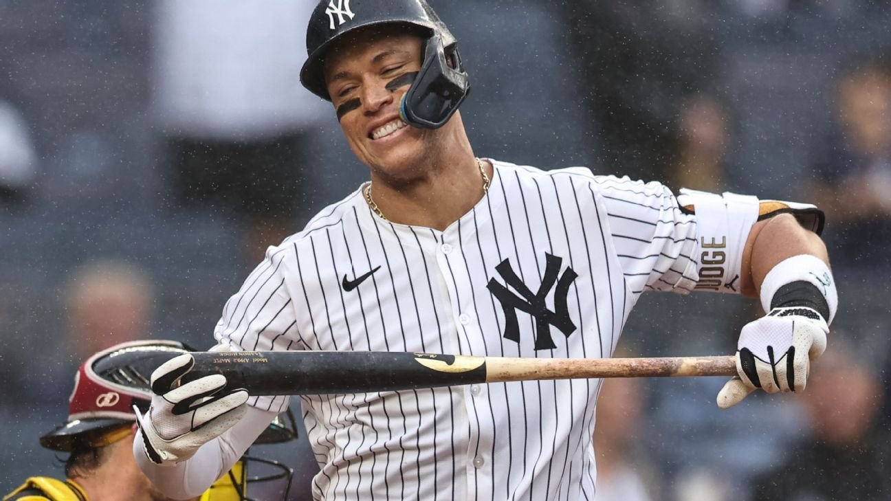 Aaron Judge becomes 3rd-fastest Yankee to 500 extra-base hits