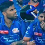 Suryakumar Yadav shocked after MI retire out Tilak Varma for Mitchell Santner vs LSG