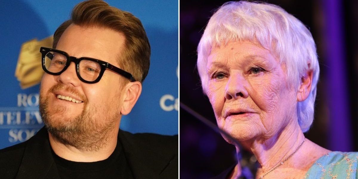 James Corden, 46, under fire for crude sexual joke about Dame Judi Dench, 90, at star-studded awards ceremony