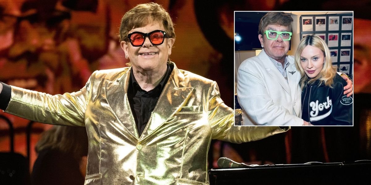 Elton John, 78, and Madonna, 66, end decades-long feud amid singer’s health woes: ‘Finally buried the hatchet!’