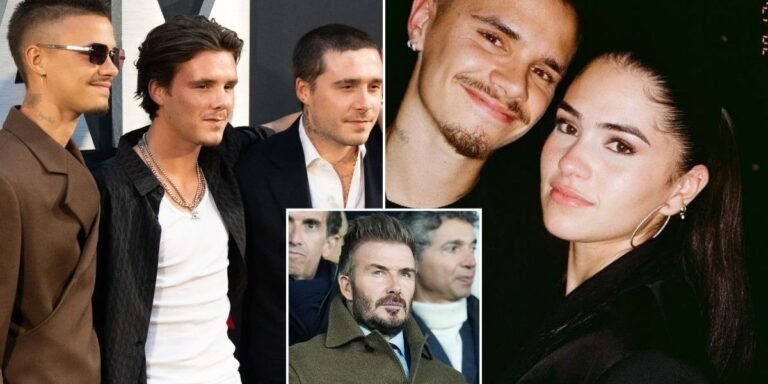 David Beckham’s youngest son Cruz, 20, sets record straight on Romeo and Brooklyn ‘feud’ amid girlfriend fallout