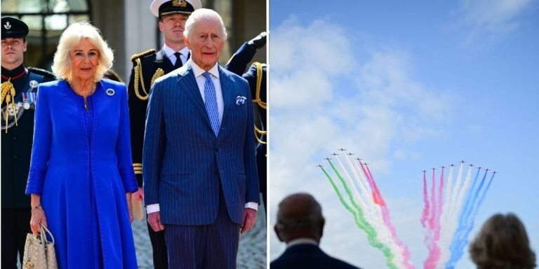King Charles and Queen Camilla receive stunning welcome in Rome as royal couple’s State Visit begins King Charles and Queen Camilla receive stunning welcome in Rome as royal couple’s State Visit begins