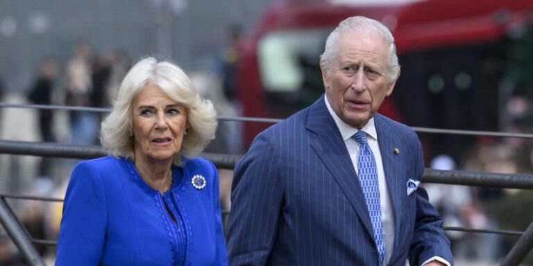 Queen Camilla and King Charles exchange gifts with State Visit hosts on monarch’s 20th wedding anniversary