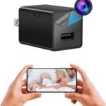 Home Security Camera 1080P with WiFi, Indoor Surveillance Camera with Audio and Video Motion Detection Home Surveillance