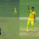 [WATCH] MS Dhoni’s loopy underarm throw towards bowler’s end finds Abdul Samad short