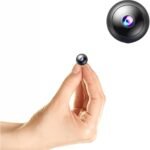Hidden Camera with Audio/Video. Mini Camera, Small Camera. Spy Hidden Cameras for Home Indoor Use. Spy Cam with Night Vision and Motion Detection | Only 0.9 inch! Baby Monitor Small Mini Wireless 2…