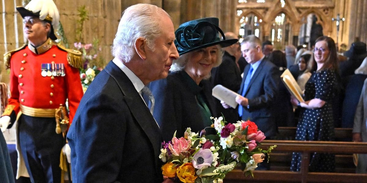 King Charles and Queen Camilla step out to begin Easter celebrations following monarch’s personal message
