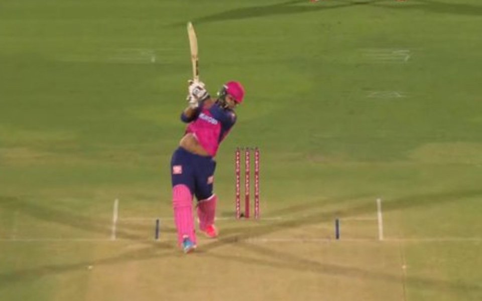 14-year-old Vaibhav Suryavanshi announces arrival with first-ball six