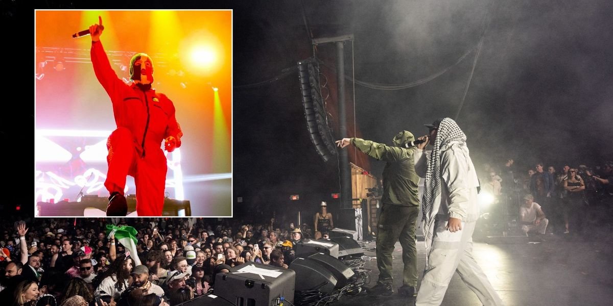 Irish rap band Kneecap investigated by terror police for ‘pro-Hamas’ chants at Coachella Festival Irish rap band Kneecap investigated by terror police for ‘pro-Hamas’ chants at Coachella Festival