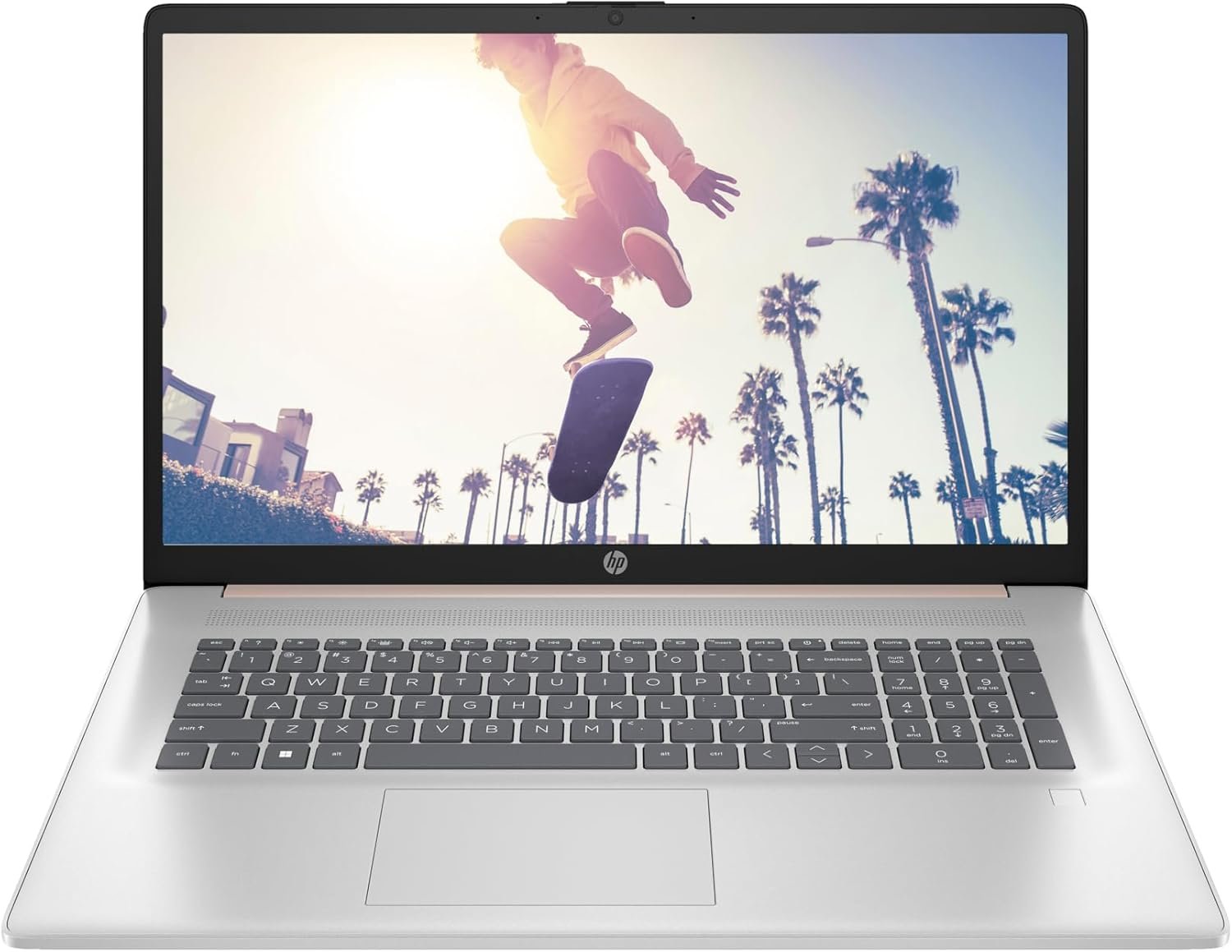 HP 17T-CN300 Business Laptop 2024, 17.3″ HD+ Touchscreen, Intel i5-1334U 10-Core, Iris Xe Graphics, 64GB DDR4 2TB SSD, Backlit Keyboard, Fingerprint, Wi-Fi 6, Win10 Pro, COU 32GB USB, Rose Gold HP 17T-CN300 Business Laptop 2024, 17.3″ HD+ Touchscreen, Intel i5-1334U 10-Core, Iris Xe Graphics, 64GB DDR4 2TB SSD, Backlit Keyboard, Fingerprint, Wi-Fi 6, Win10 Pro, COU 32GB USB, Rose Gold