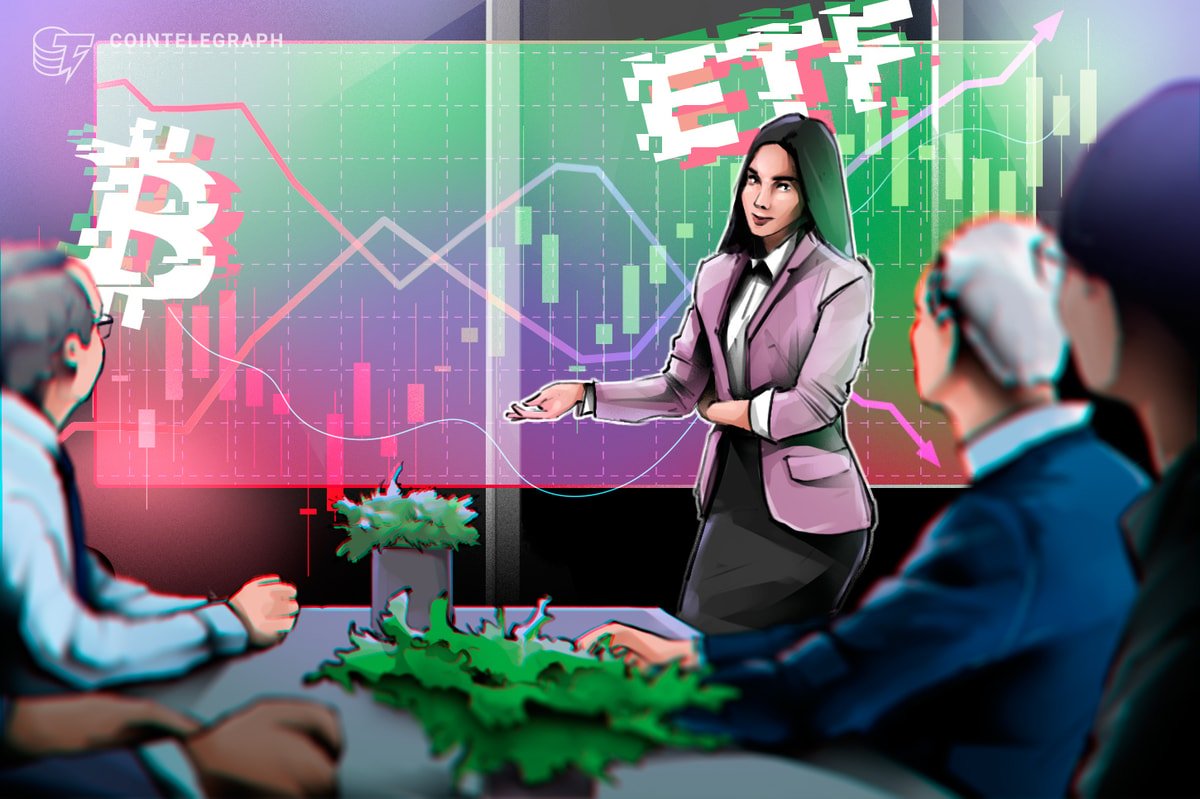 Bitcoin ETFs on B ‘bender,’ log first full week of inflows in 5 weeks Bitcoin ETFs on B ‘bender,’ log first full week of inflows in 5 weeks