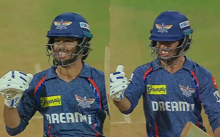 Ravi Bishnoi brings out animated reaction after slogging Jasprit Bumrah for six