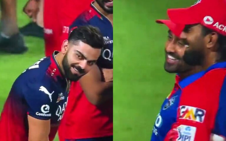 Virat Kohli replicates “This is my home ground” in front of KL Rahul after RCB beat DC in Delhi