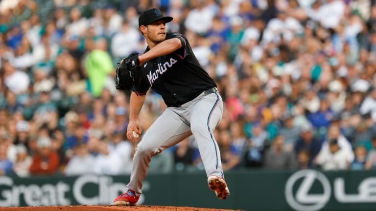 Marlins demote struggling RHP Connor Gillispie to Triple-A