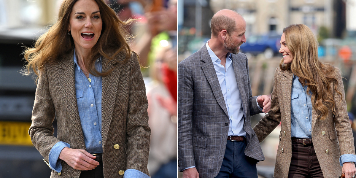 Kate Middleton wears engagement ring for first time in over a month as she steps out on wedding anniversary Kate Middleton wears engagement ring for first time in over a month as she steps out on wedding anniversary
