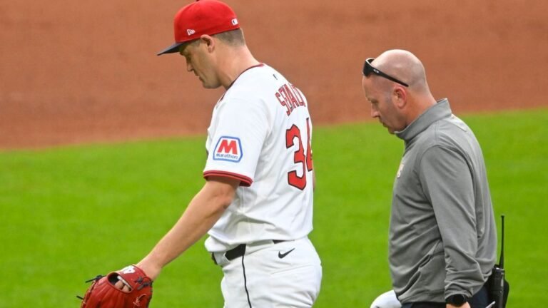 Guardians place Sewald on injured list with shoulder strain