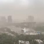 Dust storm in Thane damages building; residents evacuated