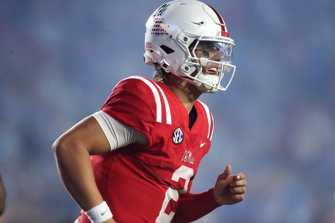 Report: Ole Miss QB Jaxson Dart not getting past No. 9 Report: Ole Miss QB Jaxson Dart not getting past No. 9