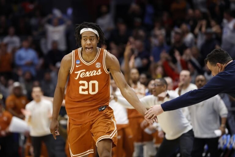 SEC freshman of year Tre Johnson leaving Texas for NBA