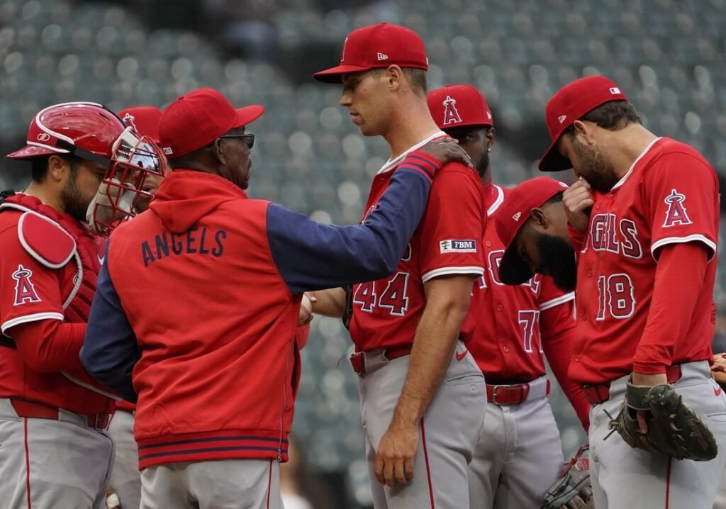 Angels place reliever Ben Joyce (shoulder) on IL