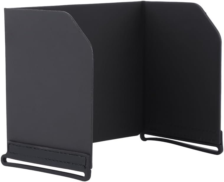 Monitor Sun Hood, PU + Rubber, 4 Types Foldable Phone Sunshade Tablet Sunshade Accessory for Drone, Black (L111) Monitor Sun Hood, PU + Rubber, 4 Types Foldable Phone Sunshade Tablet Sunshade Accessory for Drone, Black (L111)