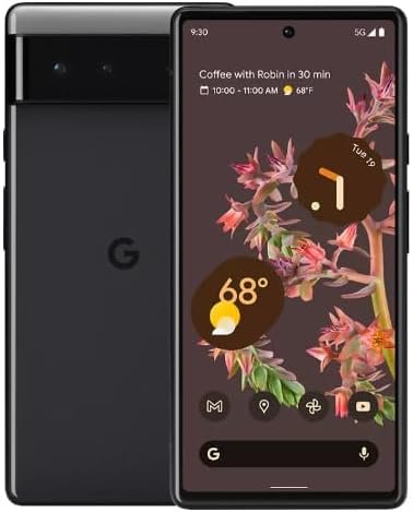 Google Pixel 6a 128GB 5G Android Smartphone – Unlocked for All Carriers – Charcoal Google Pixel 6a 128GB 5G Android Smartphone – Unlocked for All Carriers – Charcoal