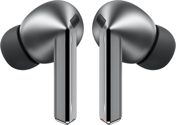 SAMSUNG Galaxy Buds 3 Pro AI True Wireless Bluetooth Earbuds, Noise Cancelling, Sound Optimization, Real-Time Interpreter, Redesigned Comfort Fit Latin American Version (Silver)