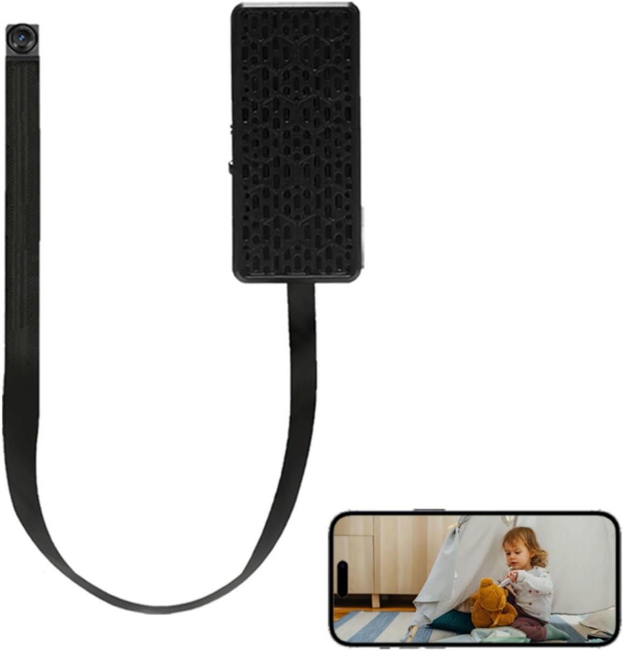 Mini Camera DIY Module, 1080P Hidden Camera, Surveillance Cam for Home and Office Use with Motion Detection App Control, Real-Time Viewing, Motion Detection for Pet/Baby/Nanny Surveillance Mini Camera DIY Module, 1080P Hidden Camera, Surveillance Cam for Home and Office Use with Motion Detection App Control, Real-Time Viewing, Motion Detection for Pet/Baby/Nanny Surveillance