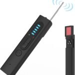 Hidden Camera Detectors, Anti Spy RF Signal Scanner, Bug Detector, 6 Levels Sensitivity 4 Modes, 36H Work, for Hotels, Home, Office, Protect Your Privacy in All aspects (Black)