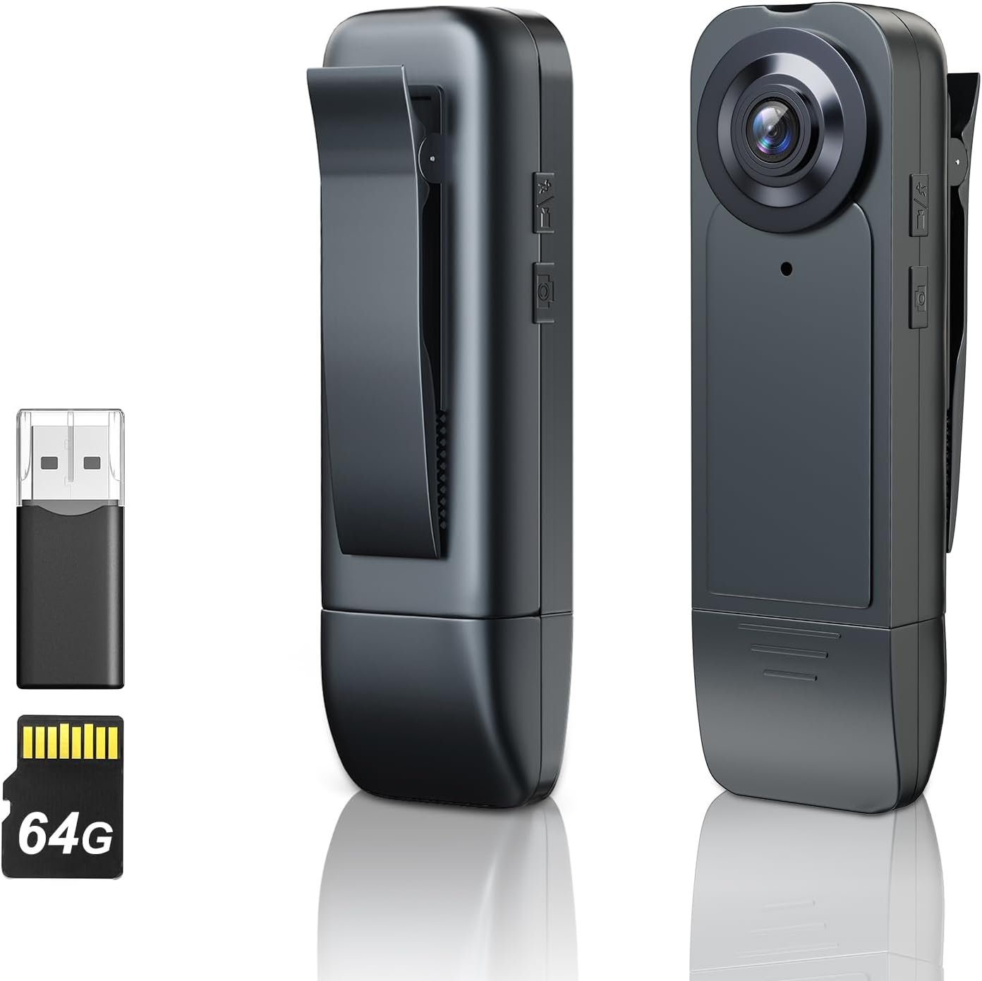 Mini Body Camera 【2024 Upgrade】 1080P HD Body Camera Wearable Camcorder with Night Vision IR & Loop Record, 4-6 HR Battery Life for Daily Records, Cycling, Delivery/Serving Jobs Mini Body Camera 【2024 Upgrade】 1080P HD Body Camera Wearable Camcorder with Night Vision IR & Loop Record, 4-6 HR Battery Life for Daily Records, Cycling, Delivery/Serving Jobs
