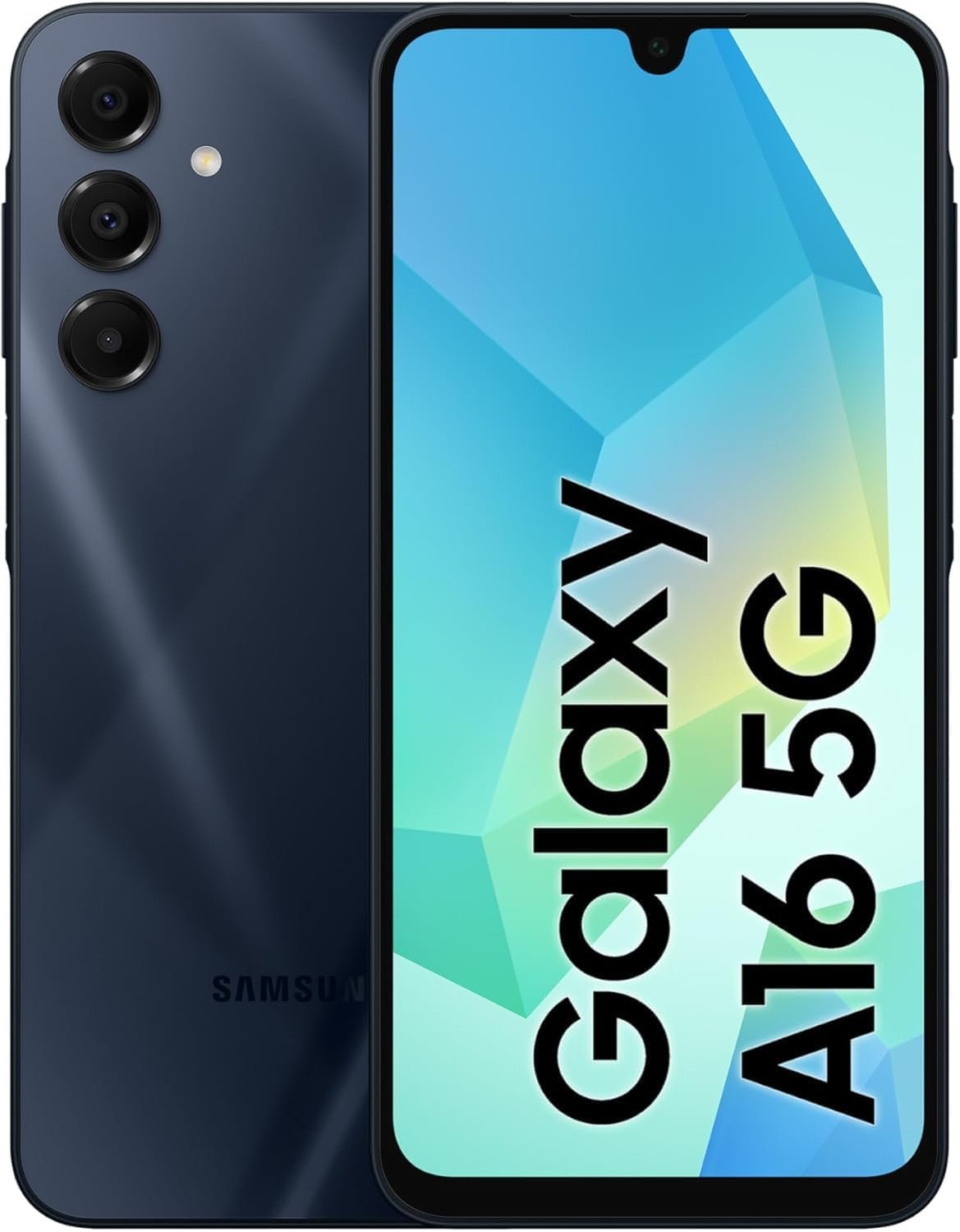 SAMSUNG Galaxy A16 5G, Android Smartphone, Dual SIM Mobile Phone, 4GB RAM, 128GB Storage, Blue Black with Fast Charger Bundle Offer SAMSUNG Galaxy A16 5G, Android Smartphone, Dual SIM Mobile Phone, 4GB RAM, 128GB Storage, Blue Black with Fast Charger Bundle Offer