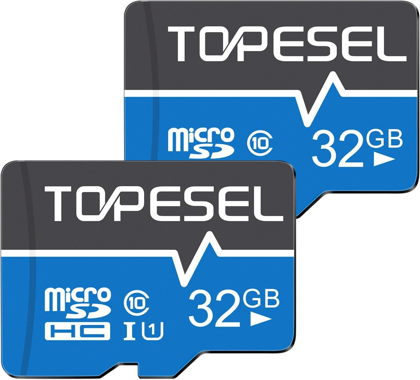 TOPESEL 32GB Micro SD Card 2 Pack Memory Cards Micro SDHC UHS-I TF Card Class 10 for Camera/Drone/Dash Cam(2 Pack U1 32GB) TOPESEL 32GB Micro SD Card 2 Pack Memory Cards Micro SDHC UHS-I TF Card Class 10 for Camera/Drone/Dash Cam(2 Pack U1 32GB)