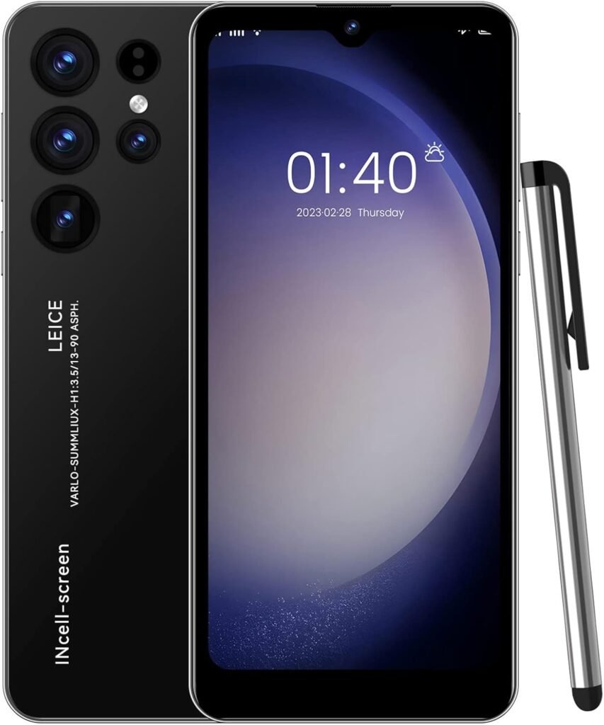 Generic Unlocked Android Phones 2024, 6.1inch Unlocked Smartphones Android 1+8G Unlocked Phones Dual Sim, 2350mAh Smart Phone Mobile Phone Cheap Unlocked Android Smartphones Cellphone, Black