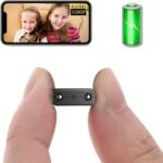 Smallest Hidden Battery Camera,Wireless WiFi Camera,Portable Security Camera,HD1080P Video Recording Live Feed Night Vision,Motion Detection,Cloud Storage Remote Viewing for Security withiOS Android
