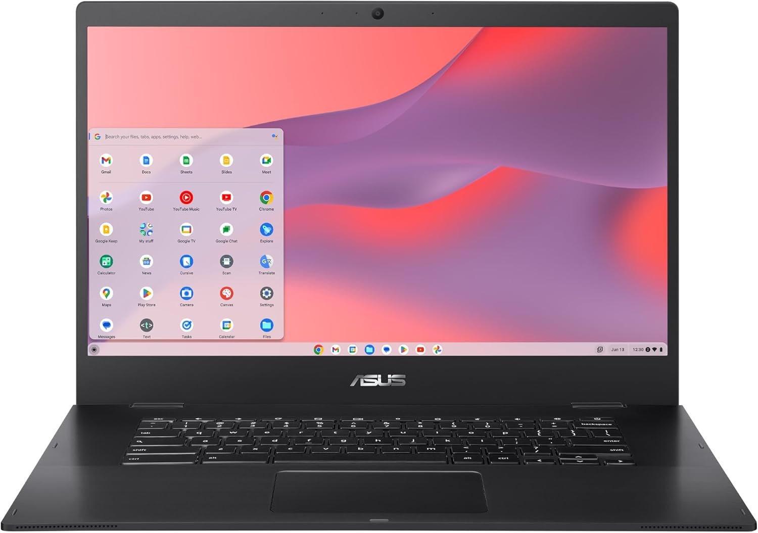 ASUS Chromebook CX1, 15.6″ Full HD NanoEdge Display, Intel Celeron N3350 Processor, 64GB eMMC Storage, 4GB RAM, Spill-Resistant Keyboard, Chrome OS, Mineral Gray, CX1500CNA-WS44F, Refurbished