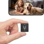 4K Mini Wireless Camera WiFi Hidden Spy Indoor Home Security Camera, Small Dog Nanny Cam Pet Car Outdoor Camera,100 Days Battery Life 150 Angle Night Vision Motion Detection