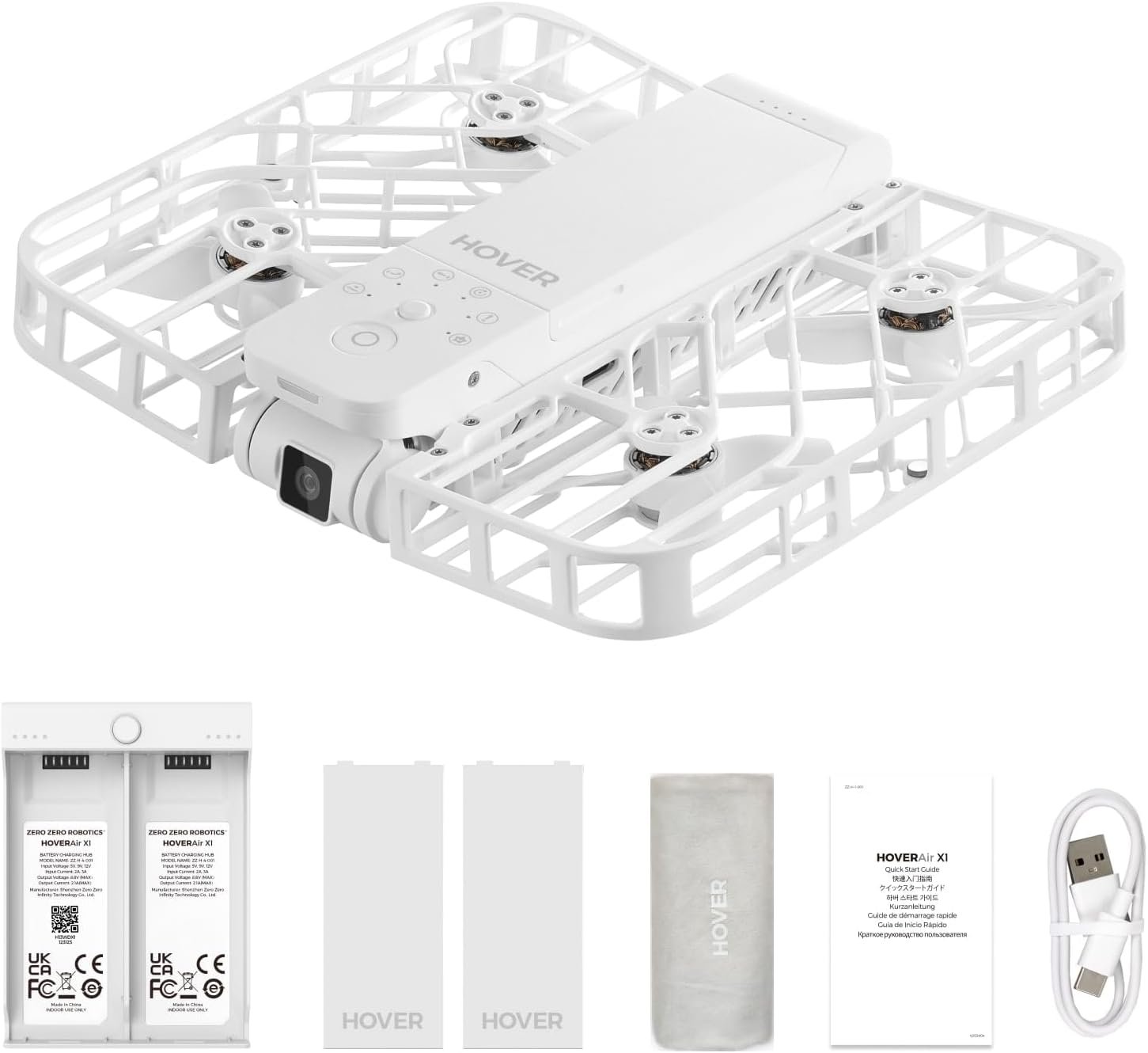 X1 Drone with Camera, 125g Foldable Self-Flying Drone that Follows You, Mini Drone with HDR Video Capture, Palm Takeoff, Intelligent Flight Paths, Hands-Free Control White (Combo Plus) X1 Drone with Camera, 125g Foldable Self-Flying Drone that Follows You, Mini Drone with HDR Video Capture, Palm Takeoff, Intelligent Flight Paths, Hands-Free Control White (Combo Plus)