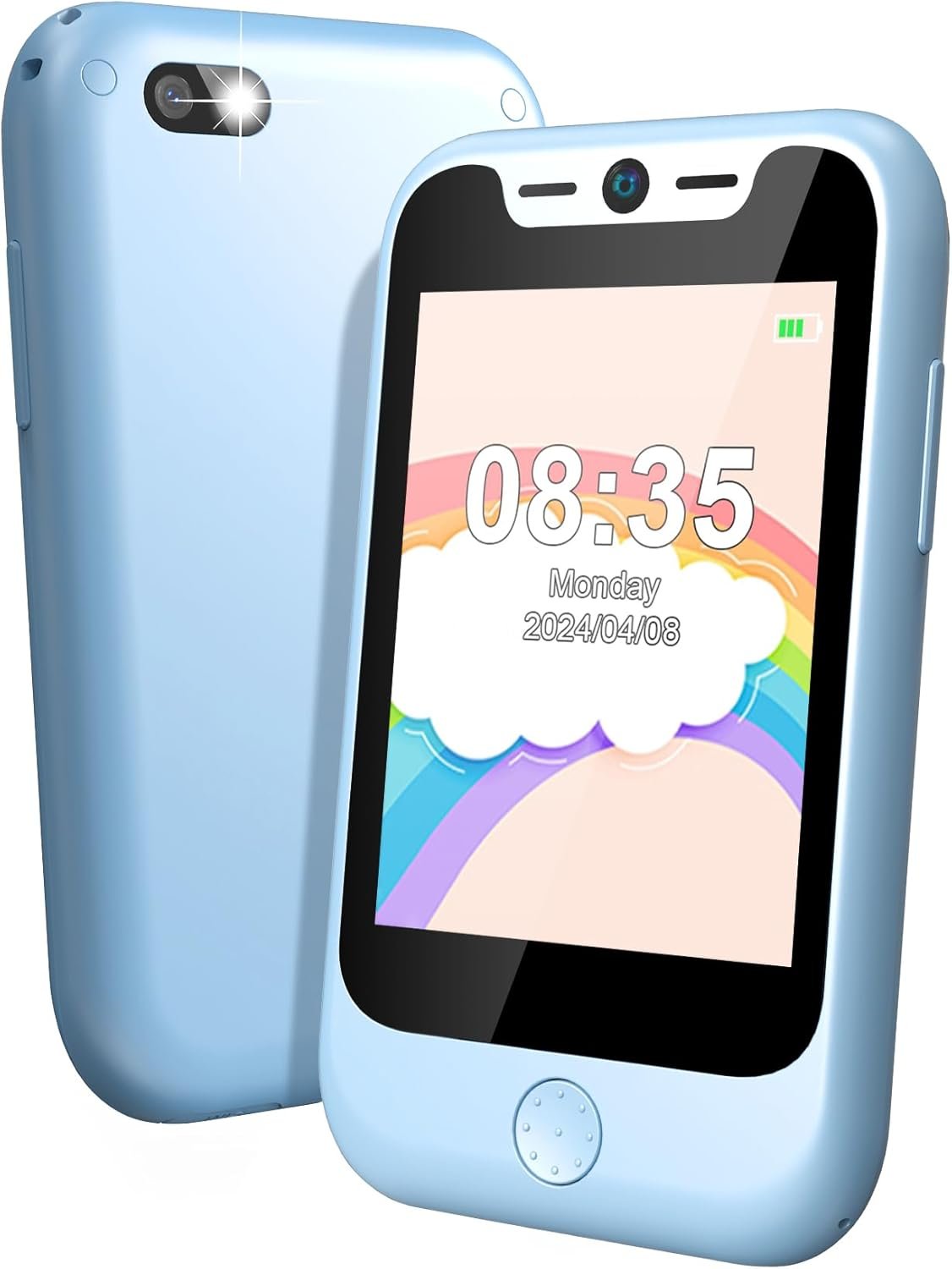 Phone for Kids, Smartphone Boys Girls with Puzzle Games, Parental Controls, Music, Camera, Kids Smartphones Best Gifts for Children’s Aged 4-10 (Blue) Phone for Kids, Smartphone Boys Girls with Puzzle Games, Parental Controls, Music, Camera, Kids Smartphones Best Gifts for Children’s Aged 4-10 (Blue)