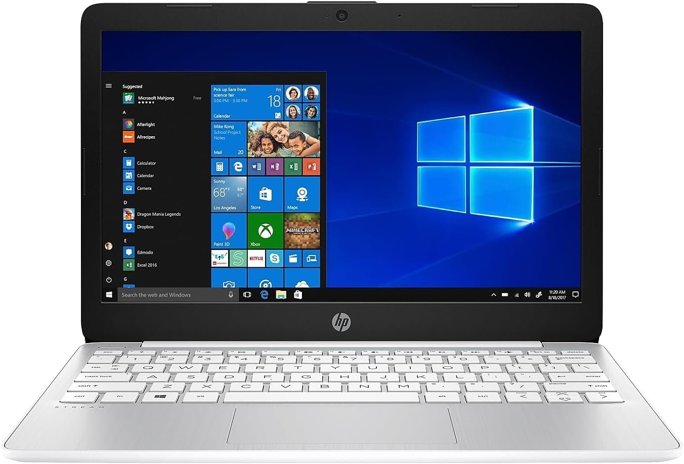 HP Stream 11 Laptop, Intel Celeron N4020, 4 GB RAM, 64 GB Storage, 11.6” HD Anti-Glare Display, Windows 11, Long Battery Life, Thin & Portable, Includes Microsoft 365 (11-ak0040nr, 2021 Diamond White) HP Stream 11 Laptop, Intel Celeron N4020, 4 GB RAM, 64 GB Storage, 11.6” HD Anti-Glare Display, Windows 11, Long Battery Life, Thin & Portable, Includes Microsoft 365 (11-ak0040nr, 2021 Diamond White)