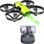 Loolinn | Drones for Kids Gift with Camera – Mini Drone with 90° Adjustable Camera, Safe for Kids, Photos and Videos, Includes three batteries (Gift for Kids)