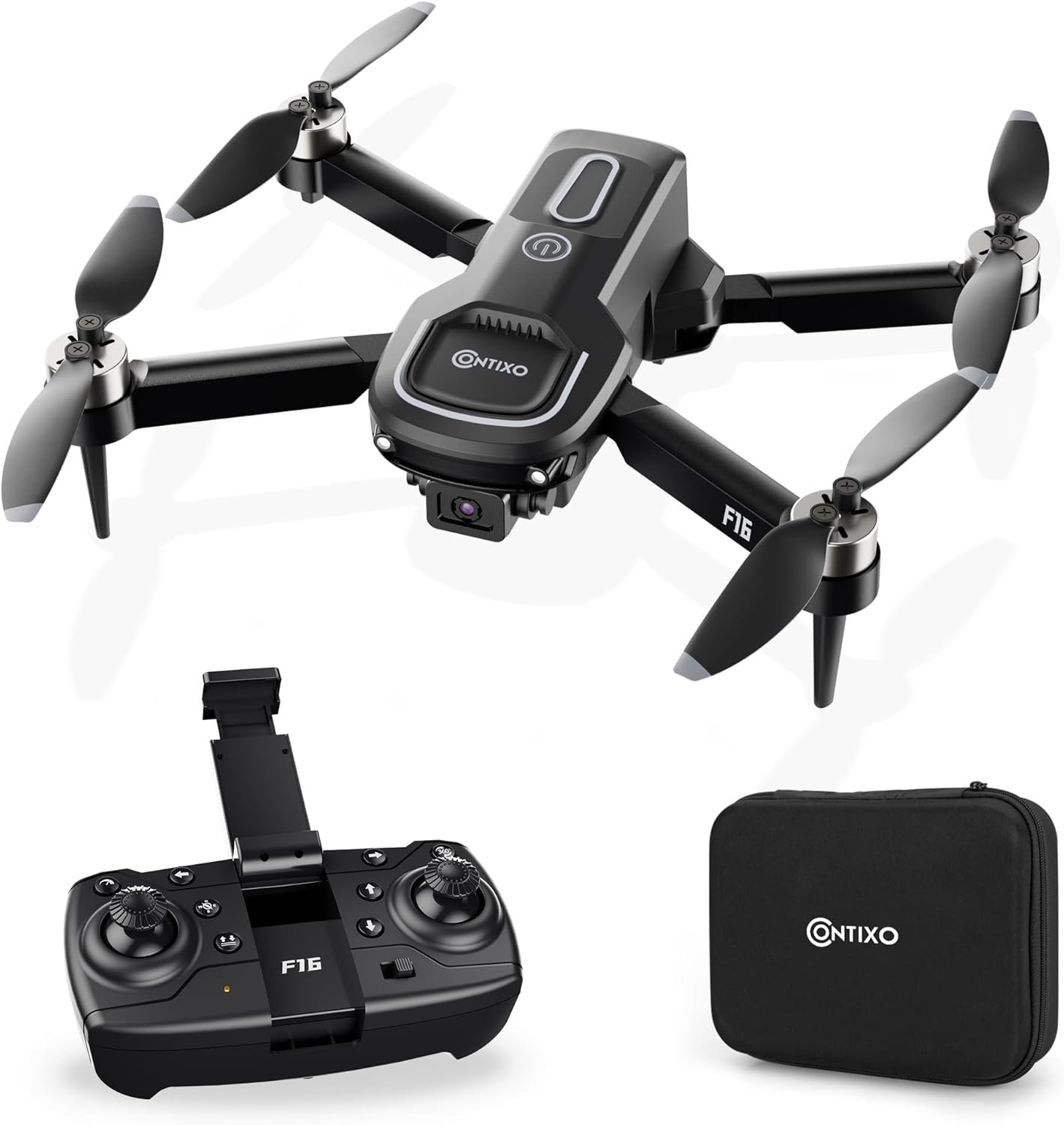 Drone with Camera 1080P HD for Beginners, Contixo Brushless Motor 2.4G RC Quadcopter Gesture Control Drones with 17 Mins Flight Foldable For Kids Children Adults with 6-Axis Gyro, One Key Starting Drone with Camera 1080P HD for Beginners, Contixo Brushless Motor 2.4G RC Quadcopter Gesture Control Drones with 17 Mins Flight Foldable For Kids Children Adults with 6-Axis Gyro, One Key Starting