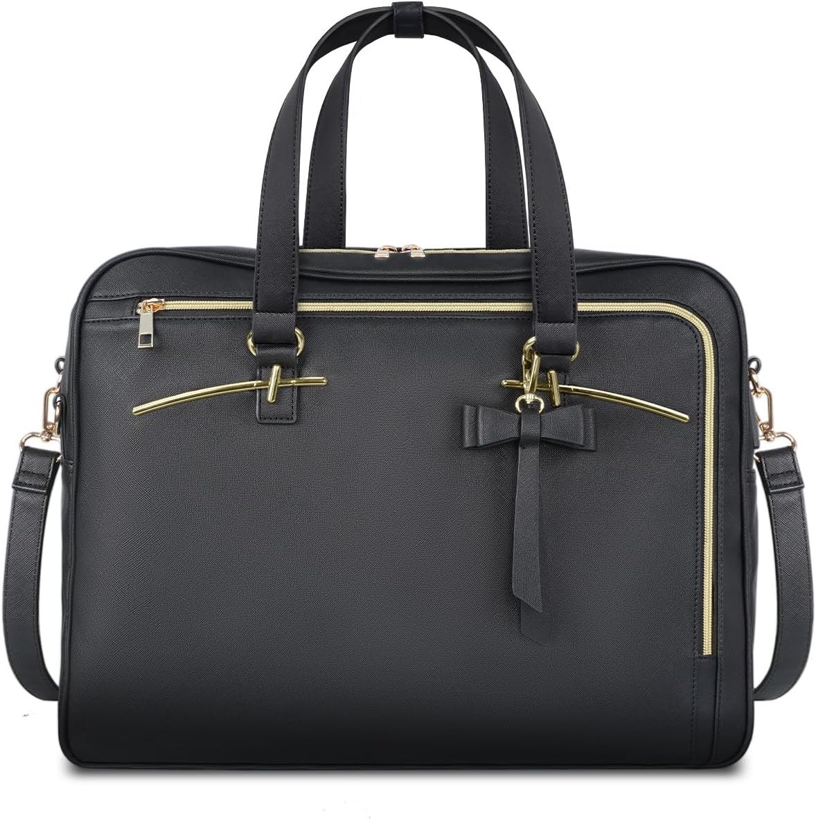 MATEIN 17.3 Inch Laptop Briefcase, Extra Large Convertible Briefcase Backpack for Women, Waterproof Laptop Bag for Work, 3 in 1 Shoulder Bag Computer Messenger Bag Gift for Business Office Lady, Black MATEIN 17.3 Inch Laptop Briefcase, Extra Large Convertible Briefcase Backpack for Women, Waterproof Laptop Bag for Work, 3 in 1 Shoulder Bag Computer Messenger Bag Gift for Business Office Lady, Black