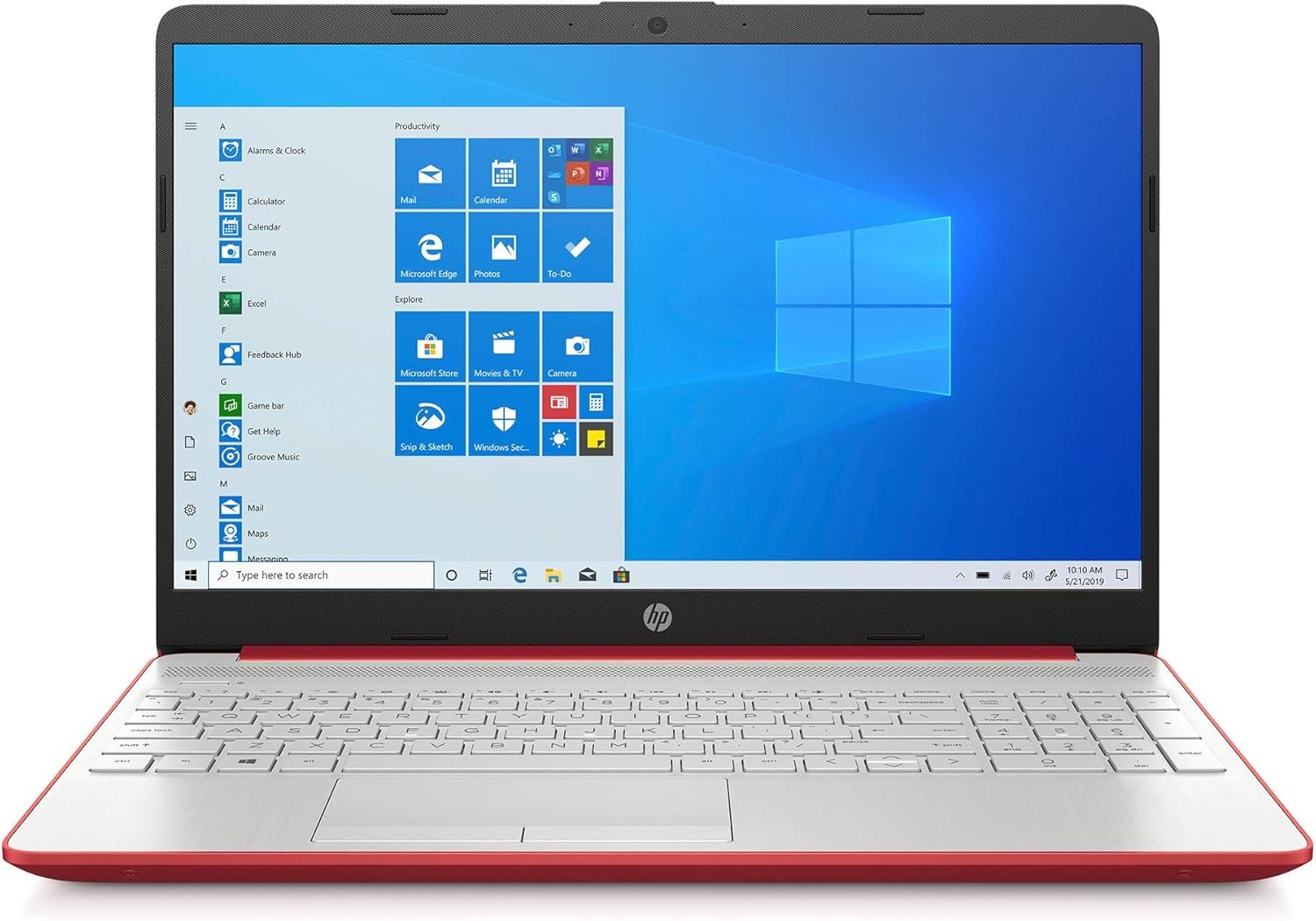 HP Pavilion Intel Pentium Silver N5000 4GB 128GB SSD Windows 10 Laptop Red HP Pavilion Intel Pentium Silver N5000 4GB 128GB SSD Windows 10 Laptop Red