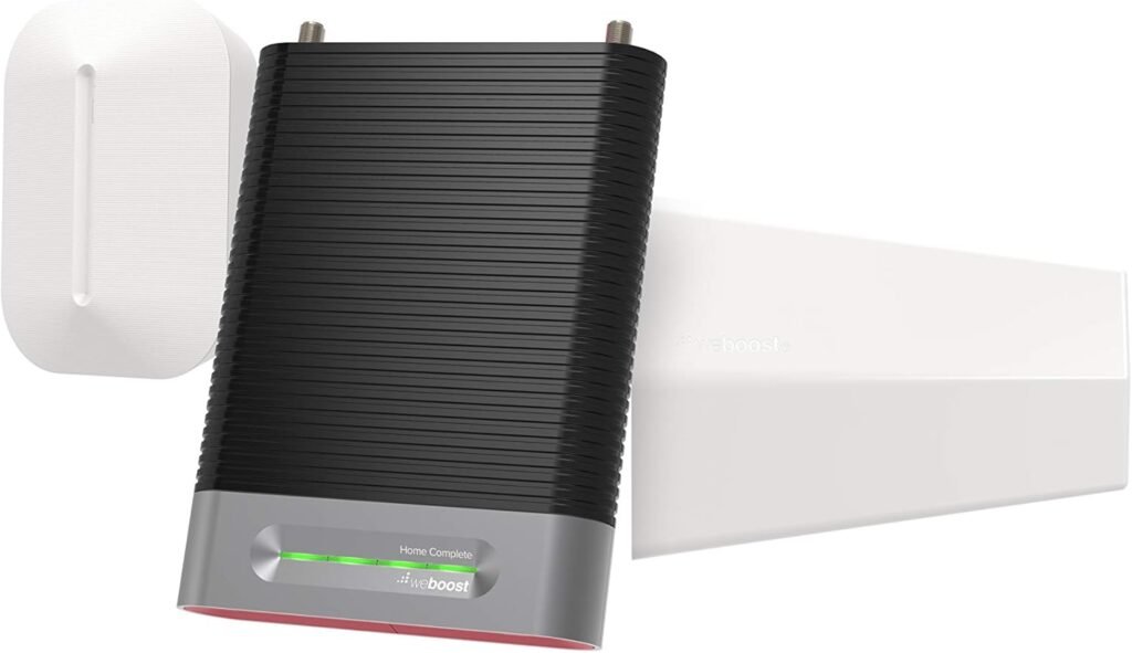 weBoost Home Complete (470145R) Factory Refurbished Cell Phone Signal Booster Kit | Up to 7,500 sq ft | All US Carriers – Verizon, AT&T, T-Mobile, Sprint & More | 1 Year Manufacturer Warranty