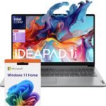 Lenovo Essential Laptop | Ideapad 1i | 20GB RAM | 15.6″ FHD Display | 1TB PCIe+128GB eMMc Storage | 1 Yr Office 365 + Lenovo ADP | Intel Dual-Cores Processor | HDMI | Wi-Fi 6 | Win 11 Home | Gray