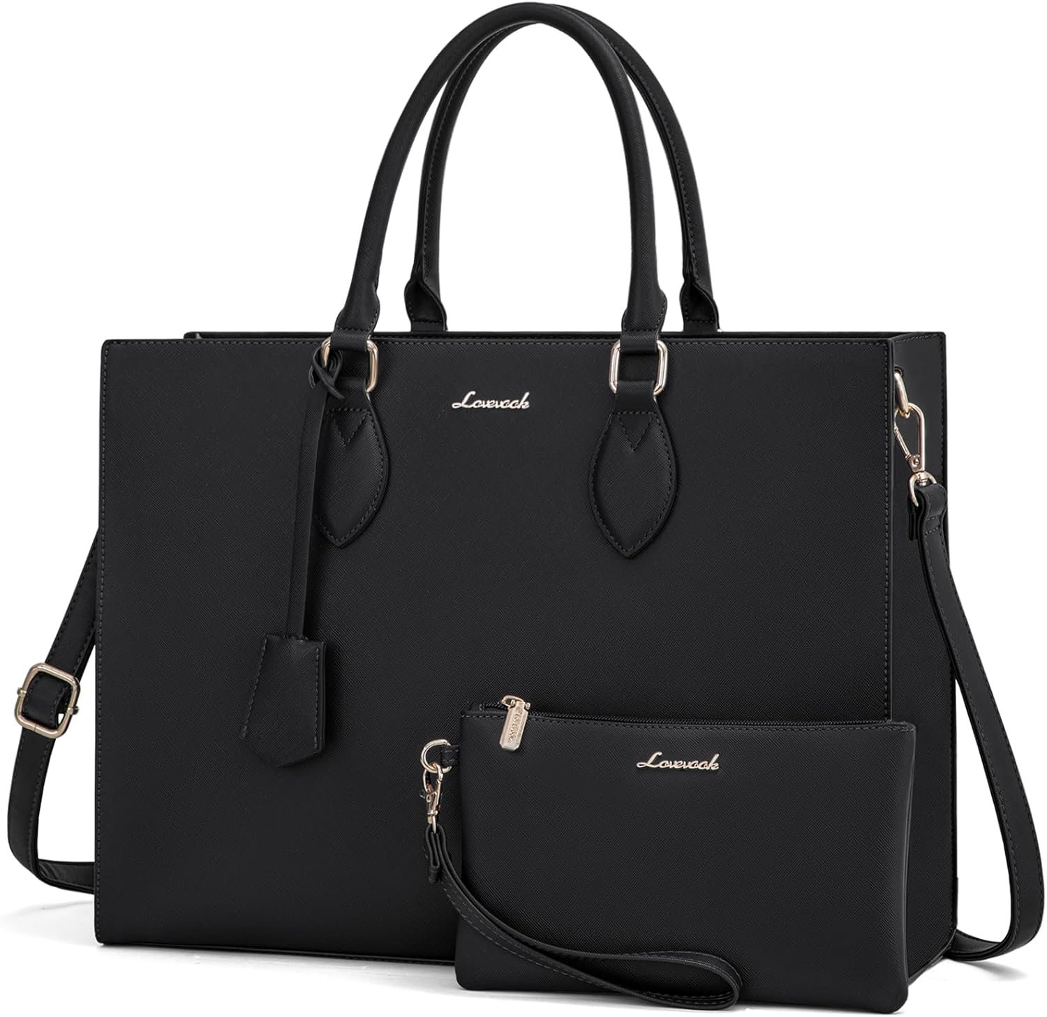 LOVEVOOK Women’s 15.6 Inch Laptop Tote Briefcase Business Office Bag LOVEVOOK Women’s 15.6 Inch Laptop Tote Briefcase Business Office Bag