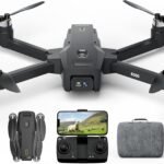 K600 Drone with 2 Camera 1080P for Adults,90°Adjust Lens Upgrade Brushless Drones with Auto Hold,APP VR FPV Professional Drone with 1800mah Modular Battery for long time,Gesture Control,Carrying Case