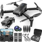 LMRC-12 Drone with 4K Camera for Adults Beginner, Foldable 2.4GHz FPV Drone for Kids 8-12, Less than 249g, 26 Mins Flight Time, RC Quadcopter Toys Gift with Brushless Motor, Altitude Hold, 2 Batteries