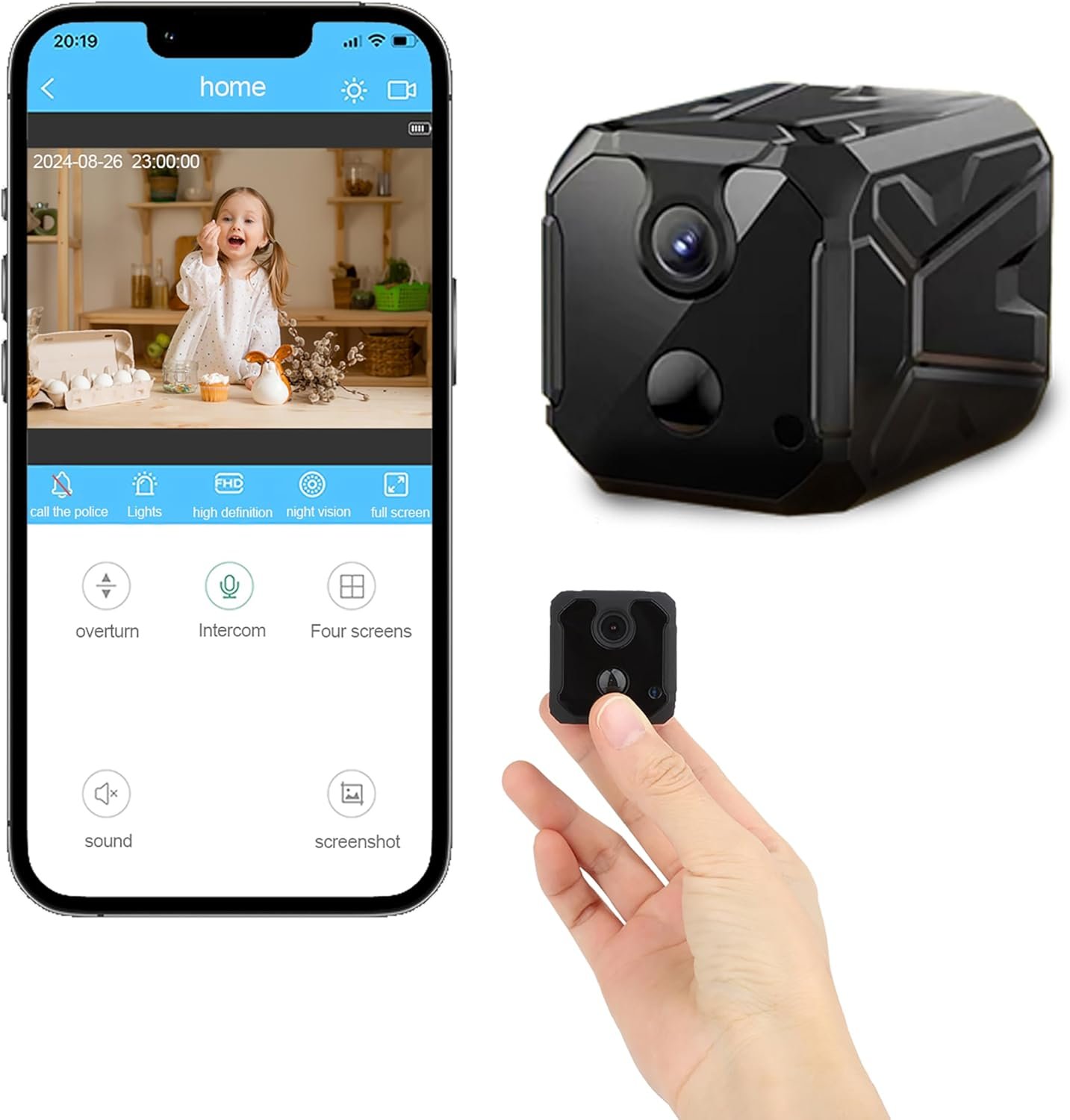 Hidden Camera,Spy Camera, WiFi Mini Camera,100 Days Standby Battery Life,AI Motion Detection Alerts, Auto Night Vision,Cloud & SD Storage,Real Time Record Surveillance Camera,170° View(Black) Hidden Camera,Spy Camera, WiFi Mini Camera,100 Days Standby Battery Life,AI Motion Detection Alerts, Auto Night Vision,Cloud & SD Storage,Real Time Record Surveillance Camera,170° View(Black)