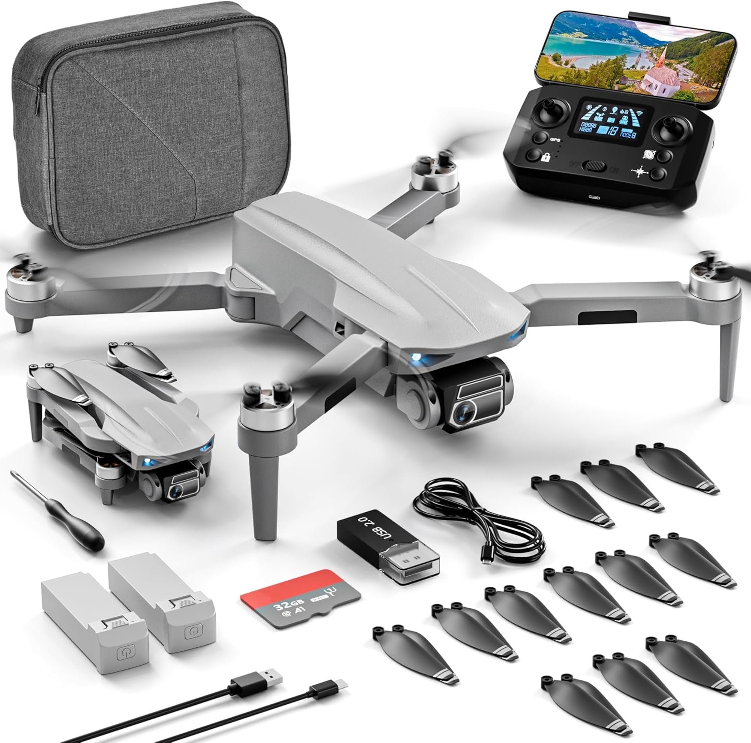 Drone with Camera for Adults Beginner 4K,52-Min Max Flight Time,10000 Feet Control Range,249g Foldable FPV RC Quadcopter,Smart Return Home,5G Transmission,Brushless Motor, Wind Resistance(White) Drone with Camera for Adults Beginner 4K,52-Min Max Flight Time,10000 Feet Control Range,249g Foldable FPV RC Quadcopter,Smart Return Home,5G Transmission,Brushless Motor, Wind Resistance(White)